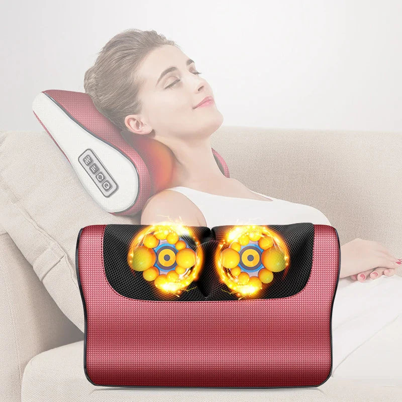 ʟᴜᴍɪɴᴇʏᴀ ™ Red Pillow Massager – جهاز تدليك الوسادة الحمراء