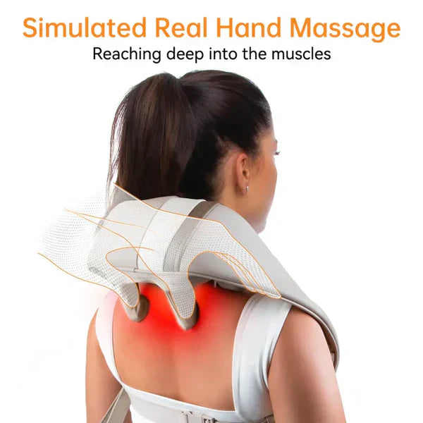 ʟᴜᴍɪɴᴇʏᴀ ™ Kneading Massager (Shoulder and Neck) – مدلك عجن للكتف والرقبة