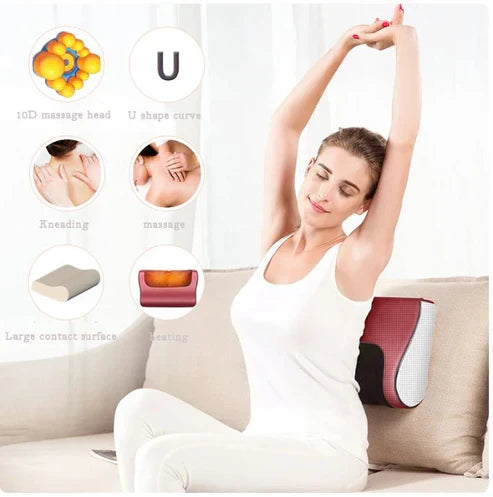 ʟᴜᴍɪɴᴇʏᴀ ™ Red Pillow Massager – جهاز تدليك الوسادة الحمراء