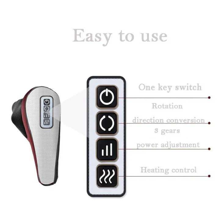 ʟᴜᴍɪɴᴇʏᴀ ™ Red Pillow Massager – جهاز تدليك الوسادة الحمراء